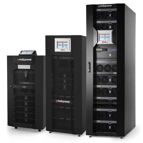 Riello Multi Power modular UPS frame installed at NHS University Hospital Crosshouse