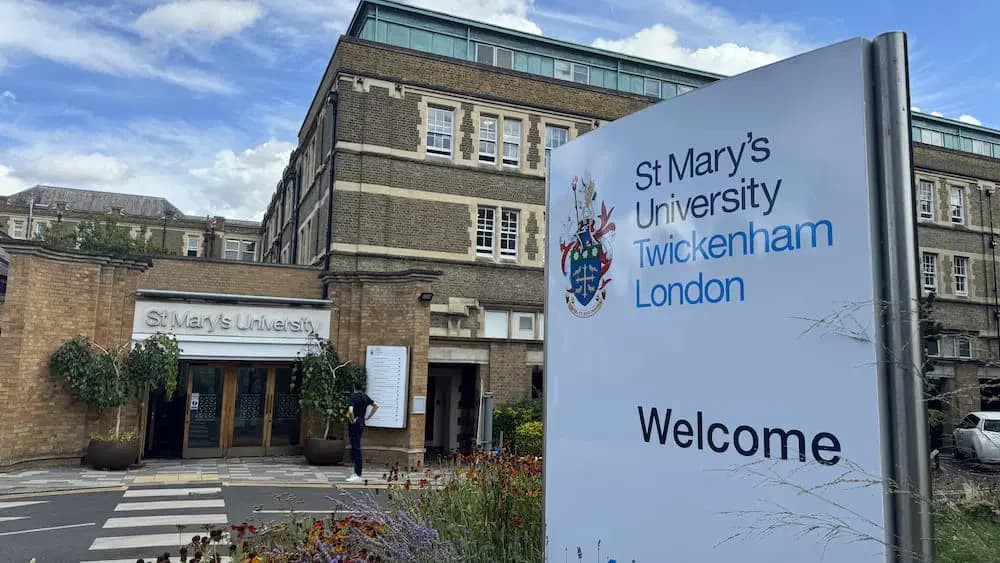 St Mary's University, Twickenham — campus building exterior