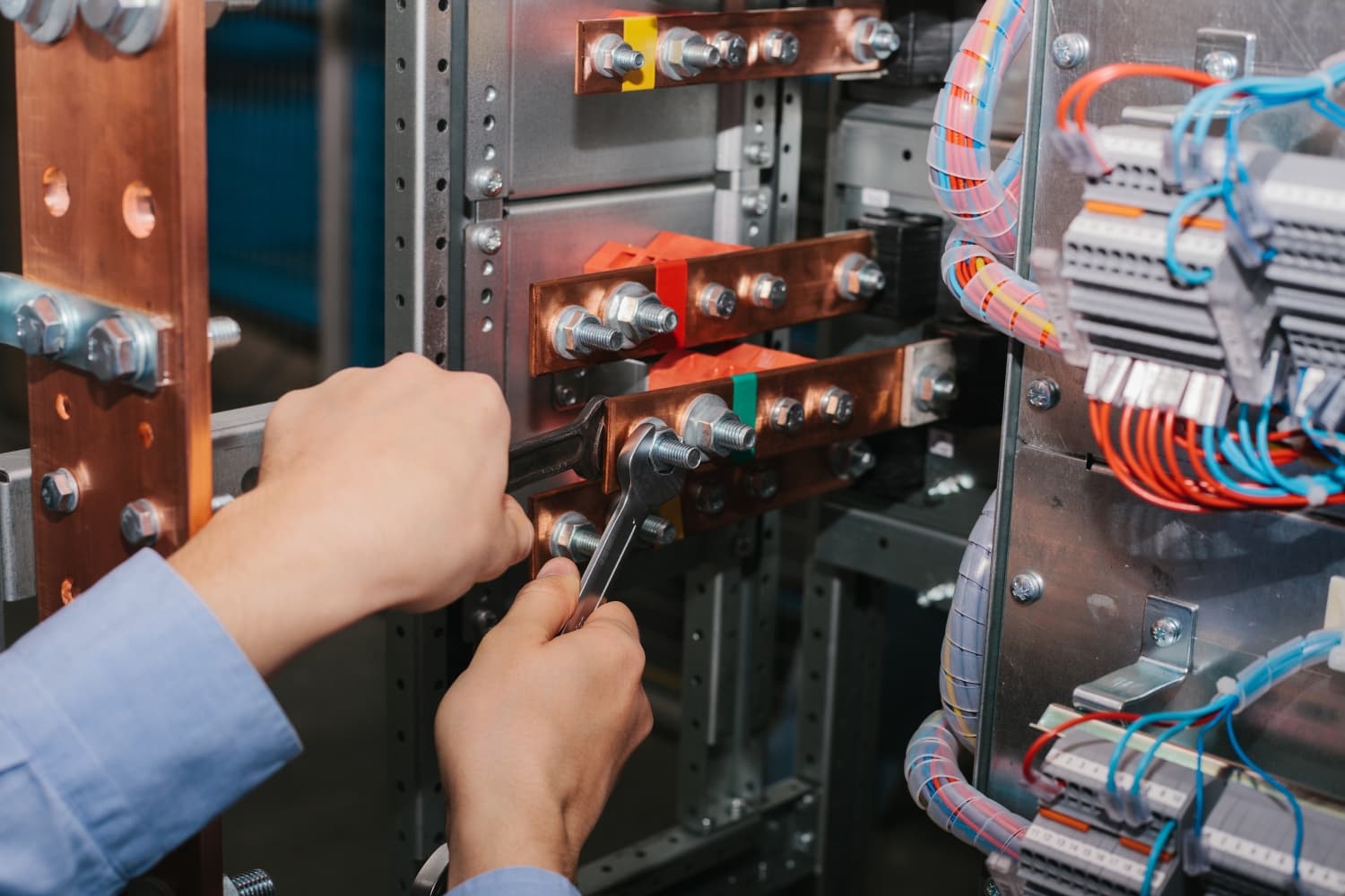 Electrical installation and critical power project work